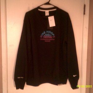 NEW NIKE DRI-FIT SPORTSWEAR "Standard Issue Hoops LS" MEN'S SWEATSHIRT XL